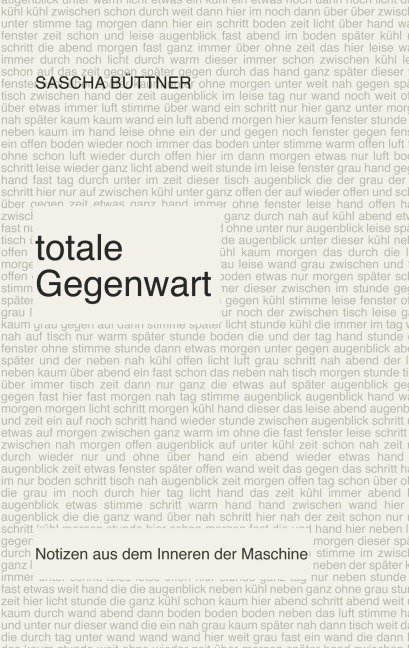 totale Gegenwart - Sascha Büttner