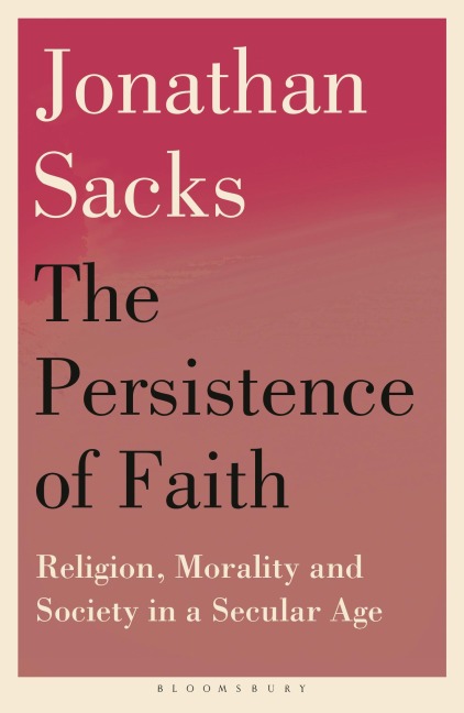 The Persistence of Faith - Jonathan Sacks