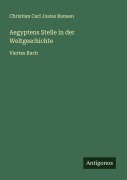 Cover-Bild zum Titel 'Aegyptens Stelle in der Weltgeschichte' von 'Christian Carl Josias Bunsen'