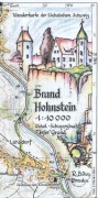 Cover-Bild zum Titel 'Brand Hohnstein 1 : 10 000' von 'Rolf Böhm'
