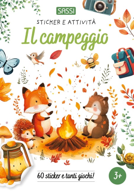 Il campeggio. Sticker e attività - Maria Sara Mabilia