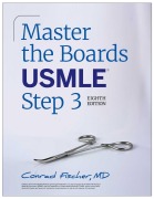Cover-Bild zum Titel 'Master the Boards USMLE Step 3, Eighth Edition (2026)' von 'Conrad Fischer'