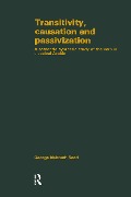 Cover-Bild zum Titel 'Transivity Causatn & Passivizatn' von 'Saad'