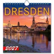 Cover-Bild zum Titel 'Kalender Dresden 2027' von 'B&V Verlag'