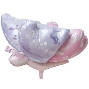 Cover-Bild zum Titel 'Folienballon Pearly Butterfly 3D, Blau/Rosa, 1 Stk, 58 x 54 cm' von ''
