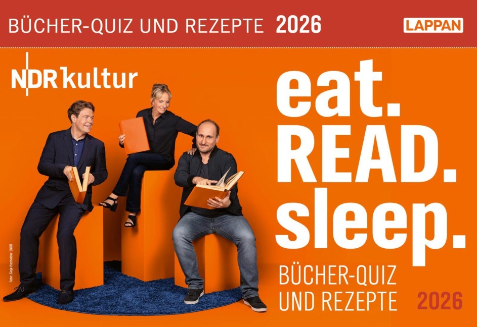eat.READ.sleep Tageskalender 2026 - 