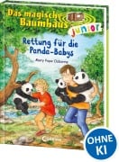Cover-Bild zum Titel 'Das magische Baumhaus junior (Band 41) - Rettung für die Panda-Babys' von 'Mary Pope Osborne'