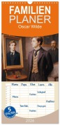 Cover-Bild zum Titel 'Familienplaner 2026 - Oscar Wilde mit 5 Spalten (Wandkalender, 21 x 45 cm) CALVENDO' von 'Steffani Lehmann'