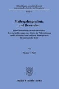 Maßregelungsschutz und Beweislast. - Nicolas T. Pohl