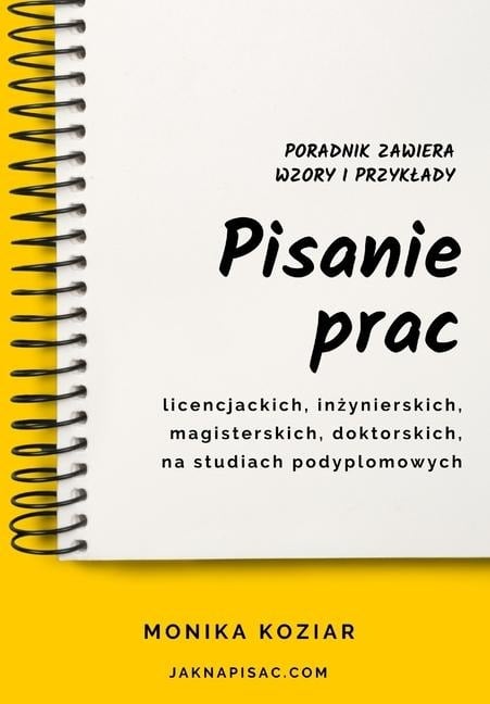 Pisanie prac - Monika Maria Koziar