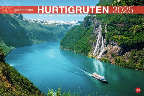 Hurtigruten Globetrotter Kalender 2025 - Von unberührten Fjorden und stillen Bergen - 