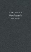 Cover-Bild zum Titel 'Handstreiche' von 'Volker Braun'