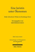 Cover-Bild zum Titel 'Eine Juristin unter Ökonomen' von ''