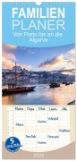 Cover-Bild zum Titel 'Familienplaner 2026 - Von Porto bis an die Algarve mit 5 Spalten (Wandkalender, 21 x 45 cm) CALVENDO' von 'Michael Voß'