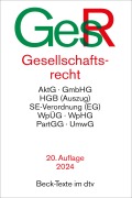 Cover-Bild zum Titel 'Gesellschaftsrecht. GesR' von ''