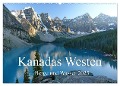 Kanadas Westen - Berge und Wasser (Wandkalender 2025 DIN A2 quer), CALVENDO Monatskalender - Alexa Gothe