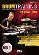 Cover-Bild zum Titel 'Drum Training Playalong + MP3-CD' von 'Patrick Metzger'