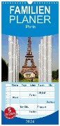 Familienplaner 2024 - Paris mit 5 Spalten (Wandkalender, 21 x 45 cm) CALVENDO - Stephan Gabriel