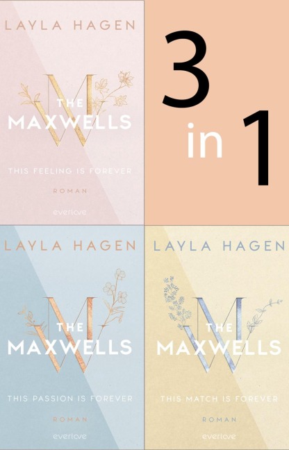 Bundle: The Maxwells 4-6 - Layla Hagen