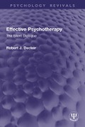 Cover-Bild zum Titel 'Effective Psychotherapy' von 'Robert J. Decker'