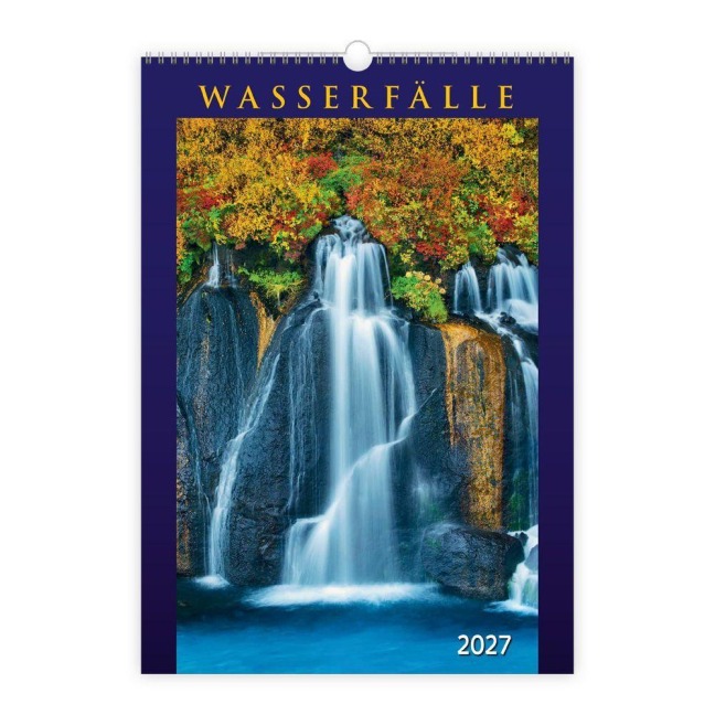 TRÖTSCH - Wandkalender Wasserfälle 2027 - 