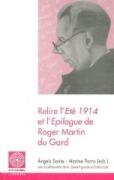 Cover-Bild zum Titel 'Relire l'eté 1914 et l'epilogue de Roger Martin du Gard' von ''