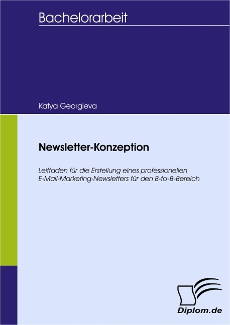 Newsletter-Konzeption - Katya Georgieva