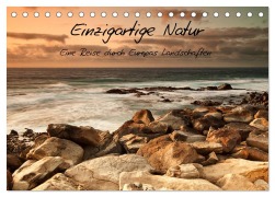 Cover-Bild zum Titel 'Einzigartige Natur - Eine Reise durch Europas Landschaften (Tischkalender 2026 DIN A5 quer), CALVENDO Monatskalender' von 'Tjphotography (Thorsten Jung)'