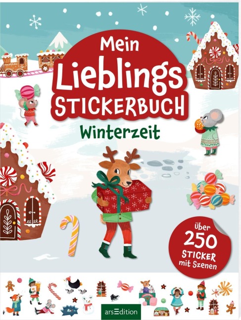 Mein Lieblings-Stickerbuch - Winterzeit - 