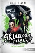 Cover-Bild zum Titel 'Skulduggery Pleasant (Band 13) - Untotenland' von 'Derek Landy'
