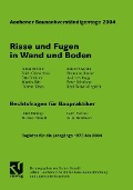 Cover-Bild zum Titel 'Aachener Bausachverständigentage 2004' von ''