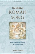 Cover-Bild zum Titel 'The World of Roman Song' von 'Thomas Habinek'