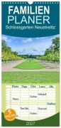 Cover-Bild zum Titel 'Familienplaner 2027 - Schlossgarten Neustrelitz mit 5 Spalten (Wandkalender, 21 x 45 cm) CALVENDO' von 'Andreas Berger'