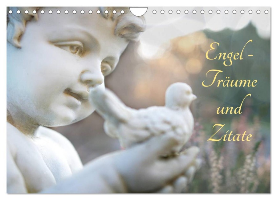 Engel - Träume und Zitate (Wandkalender 2026 DIN A4 quer), CALVENDO Monatskalender - Tanja Riedel