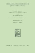 Cover-Bild zum Titel 'Gesellschaftsmorphologie' von ''