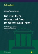 Cover-Bild zum Titel 'Die mündliche Assessorprüfung im Öffentlichen Recht' von 'Jonathan Möller, Thomas Kuhl-Dominik'