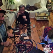 Cover-Bild zum Titel 'Gästeliste Geisterbahn, Folge 24,5: Gästelistchen Geisterbähnchen' von 'Donnie, Nilz, Herm'