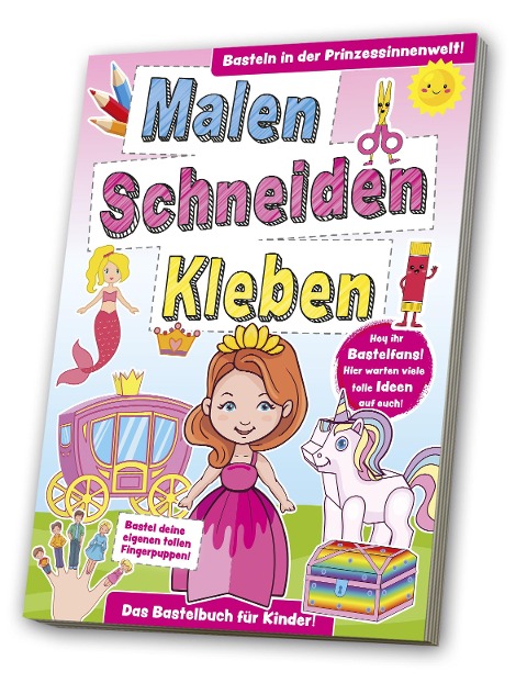 Bastelbuch - Prinzessinnen - 