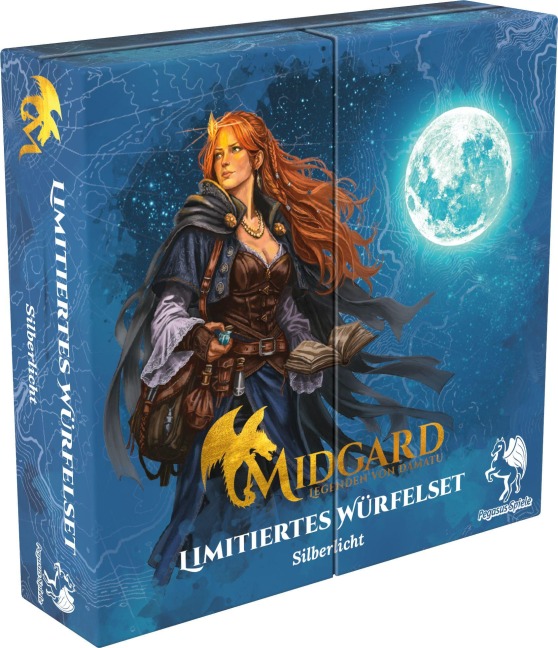 Midgard - Legenden von Damatu: Würfelset 2 (blau) *Limitierte Ausgabe* - 
