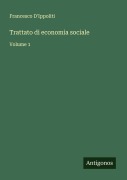 Cover-Bild zum Titel 'Trattato di economia sociale' von 'Francesco D'Ippoliti'
