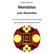 Cover-Bild zum Titel 'Mandalas zum Ausmalen' von 'Brigitte Riederer'