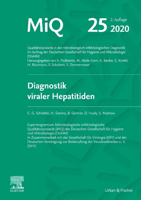 MIQ Heft 25 Diagnostik viraler Hapatitiden - Christian G. Schüttler