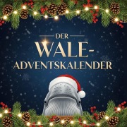 Cover-Bild zum Titel 'Der Wale-Adventskalender' von 'Hannah Schmid'