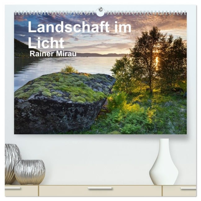 Landschaft im Licht (hochwertiger Premium Wandkalender 2026 DIN A2 quer), Kunstdruck in Hochglanz - Rainer Mirau