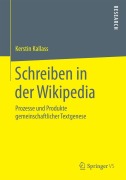 Cover-Bild zum Titel 'Schreiben in der Wikipedia' von 'Kerstin Kallass'