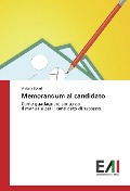 Cover-Bild zum Titel 'Memorandum al candidato' von 'Viviana Solari'