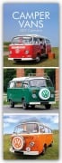 Cover-Bild zum Titel 'Camper - Camper Vans - Slimline-Kalender 2027' von 'Gifted Stationery Co. Ltd'