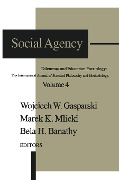Cover-Bild zum Titel 'Social Agency' von 'Zvi Yavetz, Wojciech W. Gasparski'