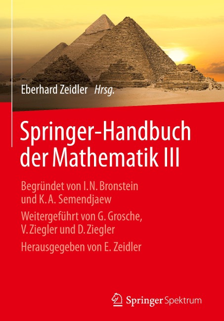 Springer-Handbuch der Mathematik III - 