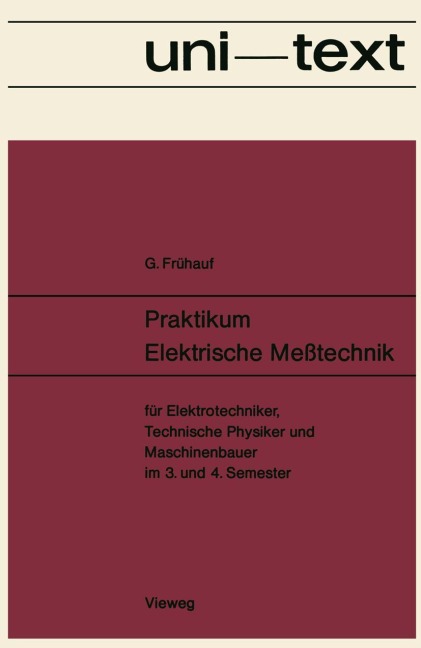 Praktikum Elektrische Meßtechnik - Gerhard Frühauf